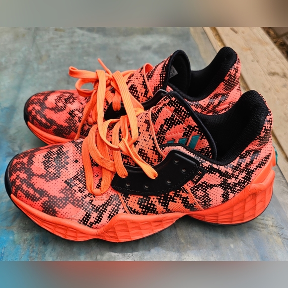 Adidas James Harden Vol Basketball Sneakers Shoes Boys Kids Size